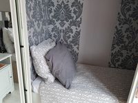 Hidden bed in the closet (for a child or small person)